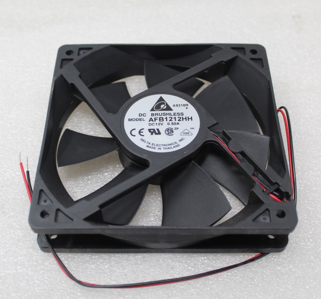Delta AFB1212HH 12025 DC 12V 0.5A server inverter power supply Axial Cooling Fan