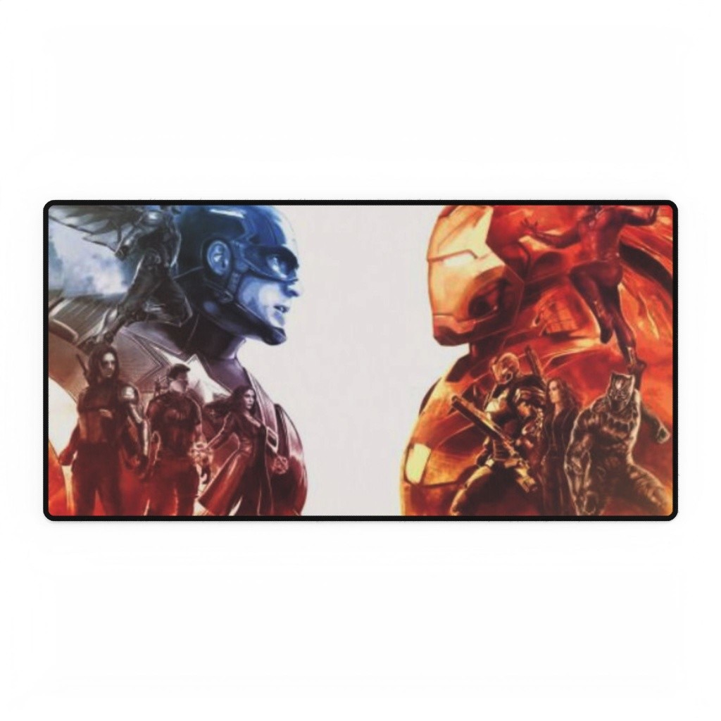 Captain America Team Vs Iron Man Team Civil War Off Mouse Pad Desk Mats