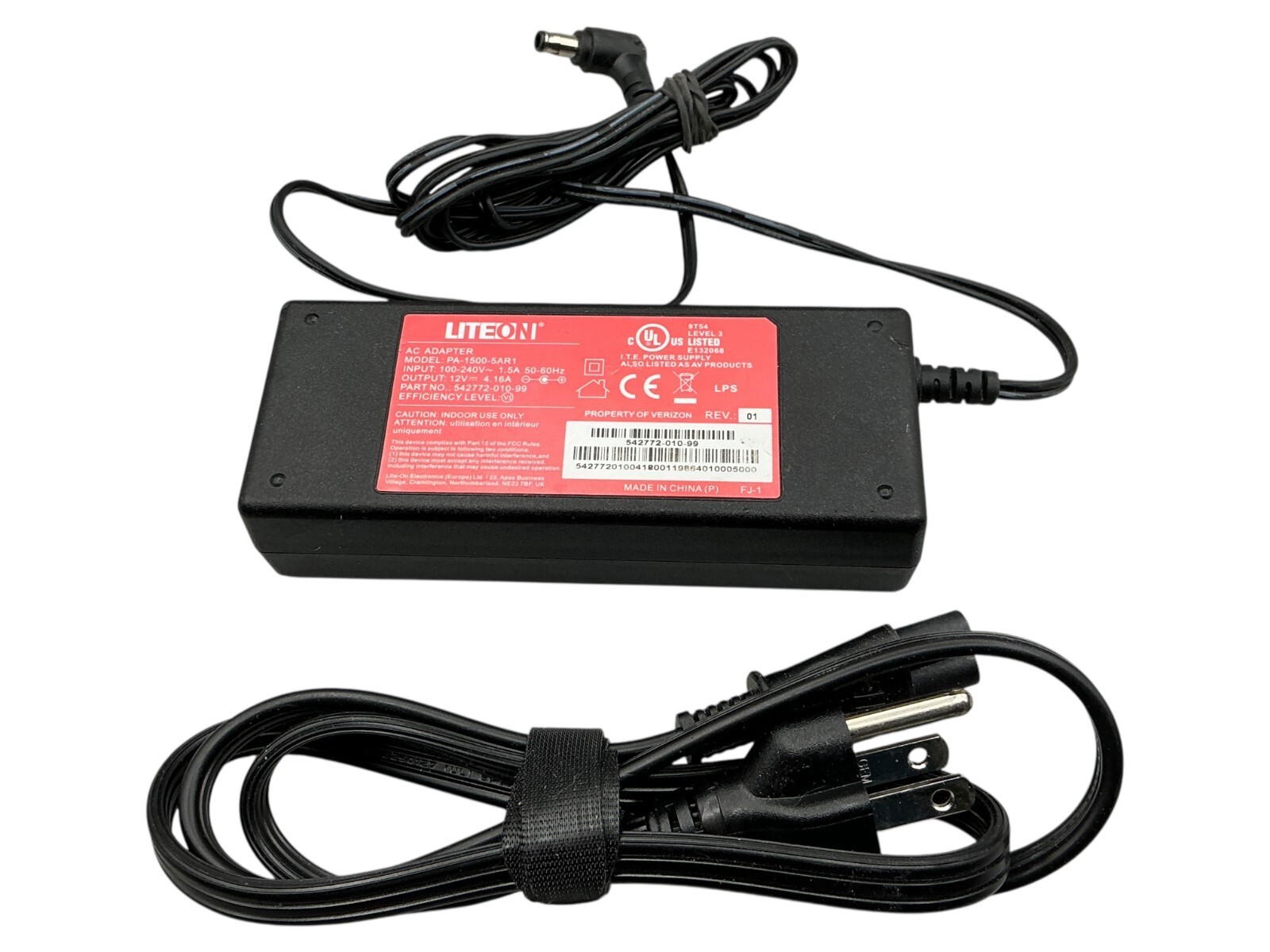 LiteOn PA-1500-5AR1 542772-010-99 AC Adapter Power Supply