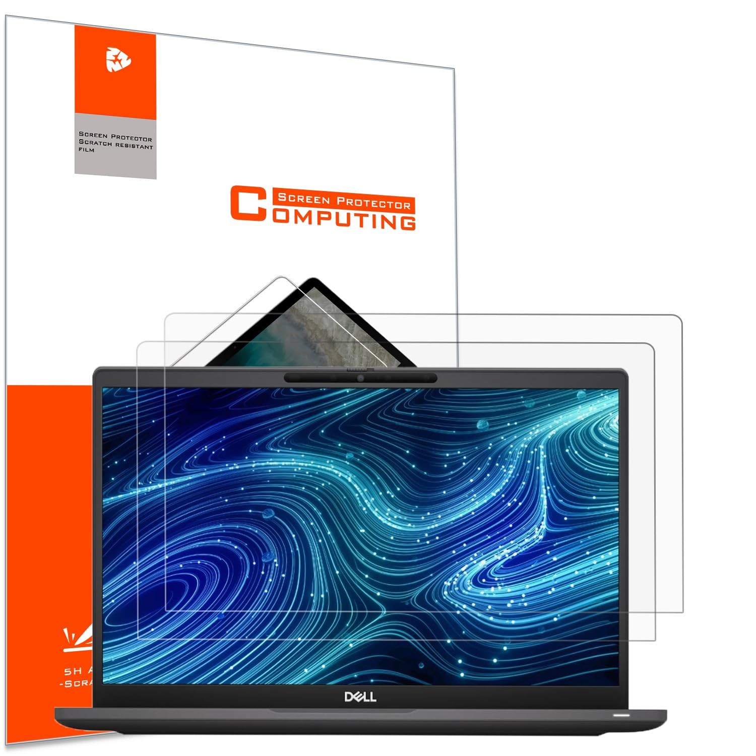 YINOVEEN 2 Pack Anti-Glare Screen Protector for Dell Latitude 13.3" | Latitud...