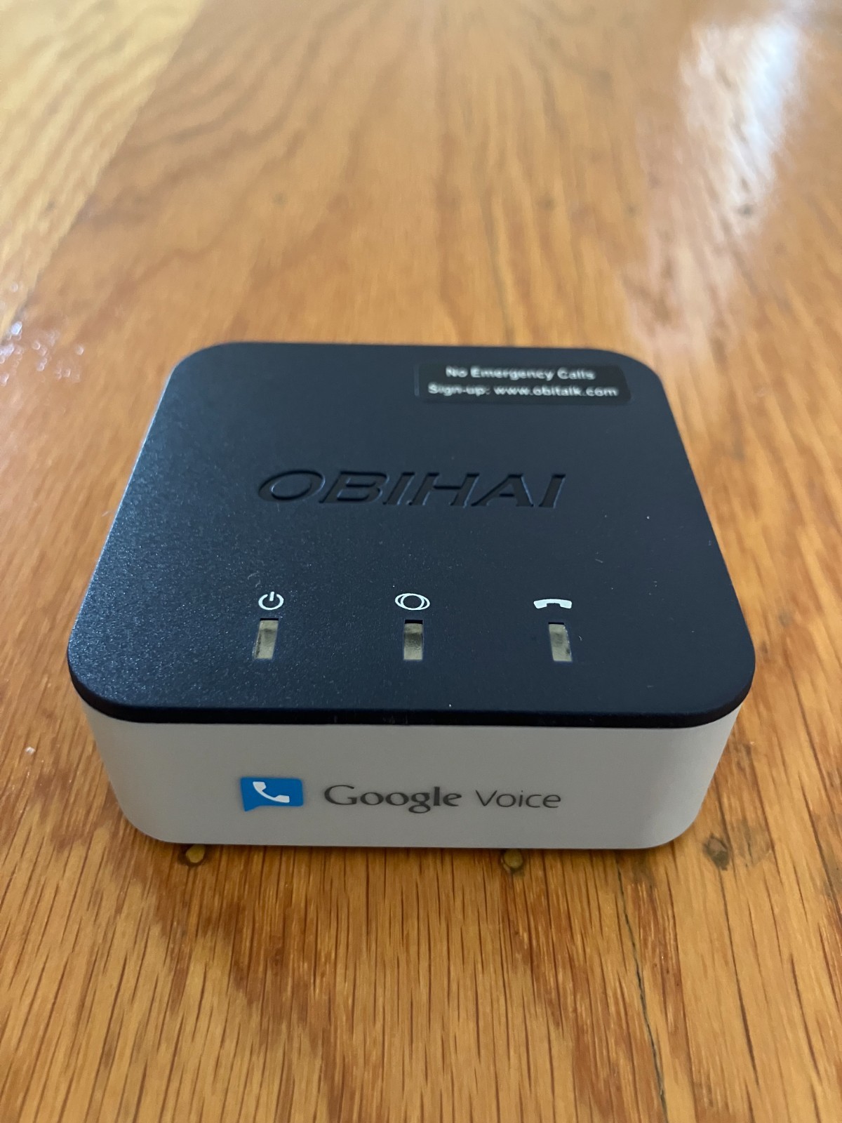 OBiHAI OBi200 1-Port VoIP Phone Adapter Google Voice w/ Power Adapter