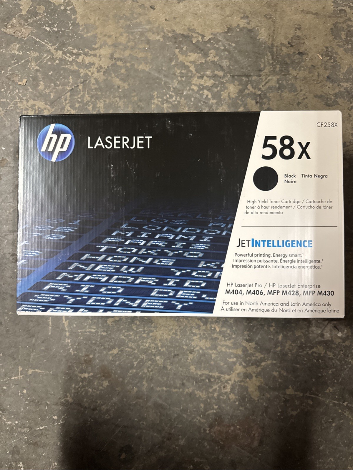HP 58X Black High-yield Toner Cartridge
