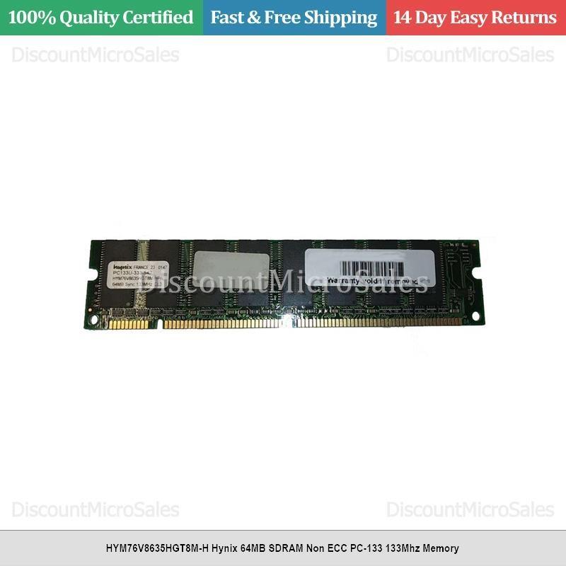 HYM76V8635HGT8M-H Hynix 64MB SDRAM Non ECC PC-133 133Mhz Memory
