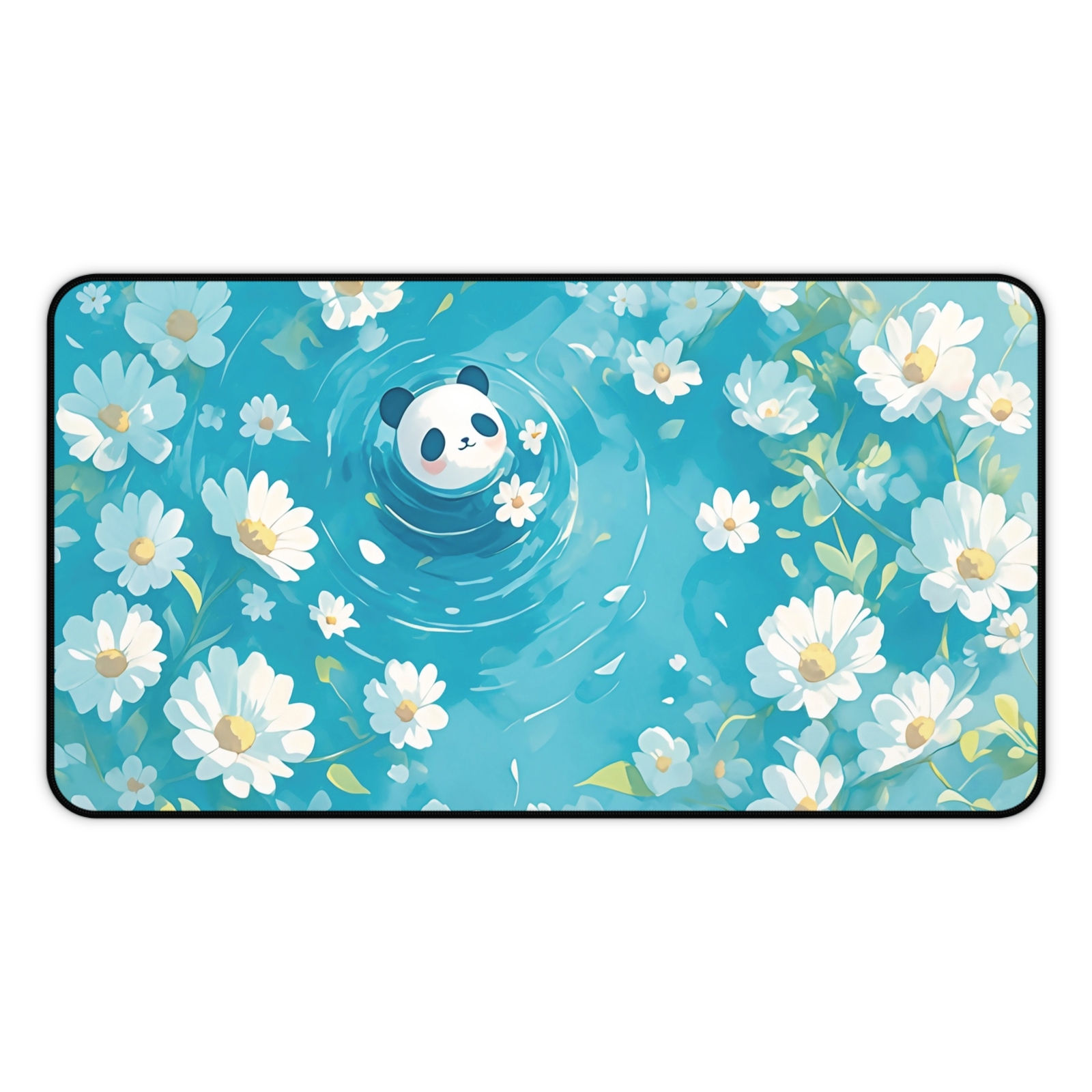 Kawaii Panda Desk Mat, Cute Large Mouse Pad, Kawaii Gaming Mouse Pad