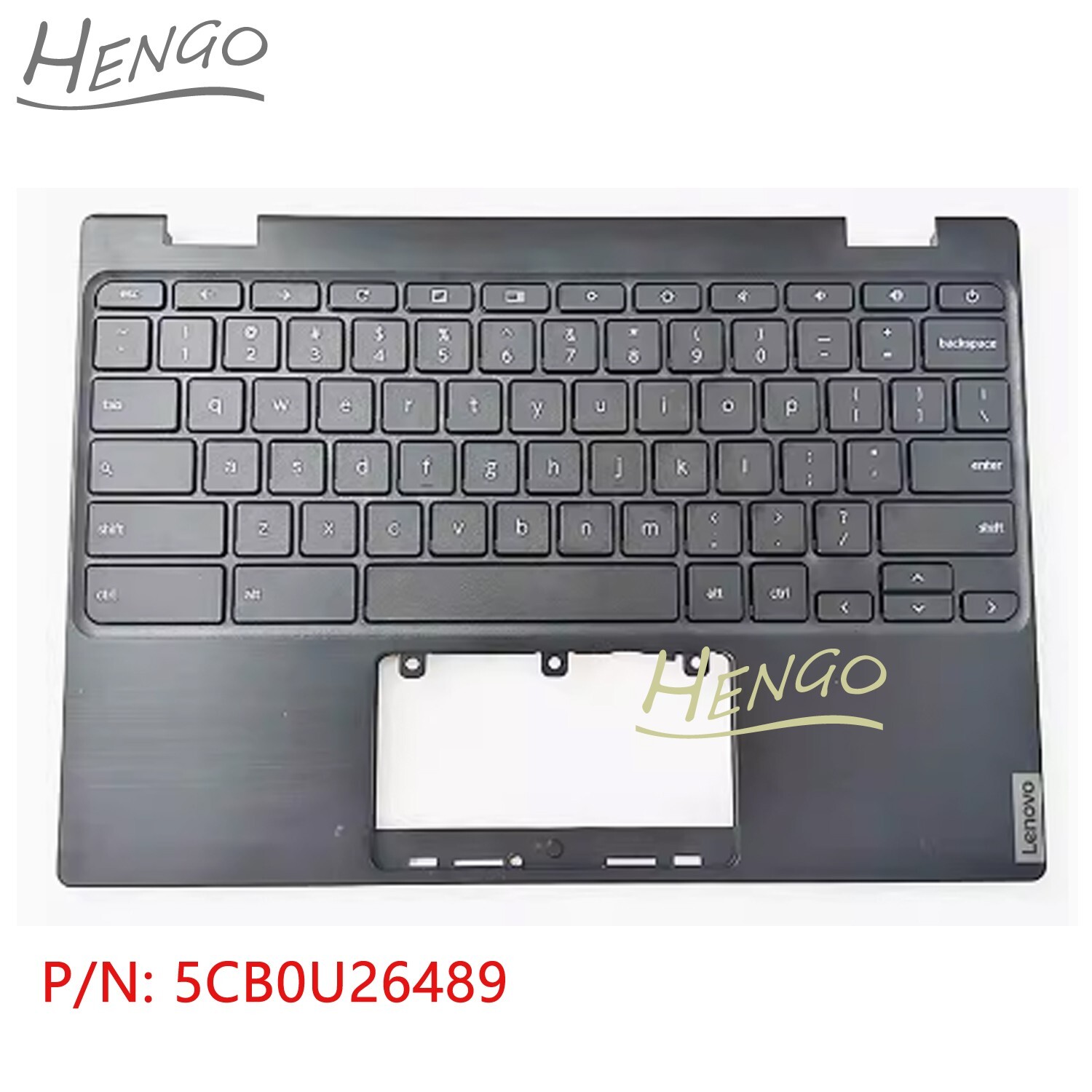 New For Lenovo 100e Chromebook 2nd Gen Palmrest Keyboard Bezel Cover 5CB0U26489