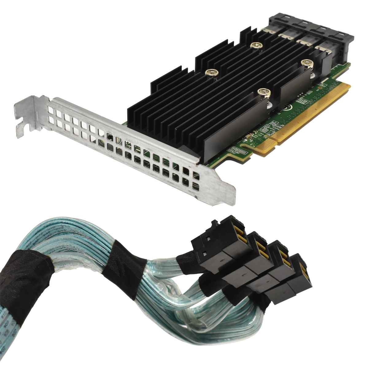 DELL Extender Expansion NVMe U.2 PCIe x16 SAS Controller for R730, R730xd 0P31H2