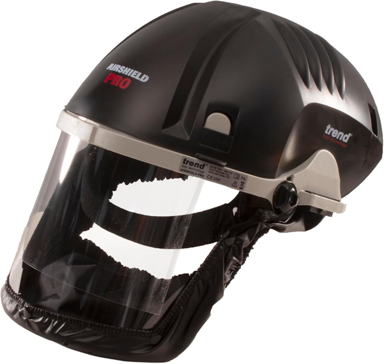 Airshield Pro Full Faceshield, Dust Protector, Battery Powered Air Circulating M