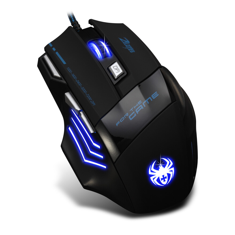 ZELOTES T-80 Gaming  7200 DPI Backlight Multi Color  7 Button  S4V8
