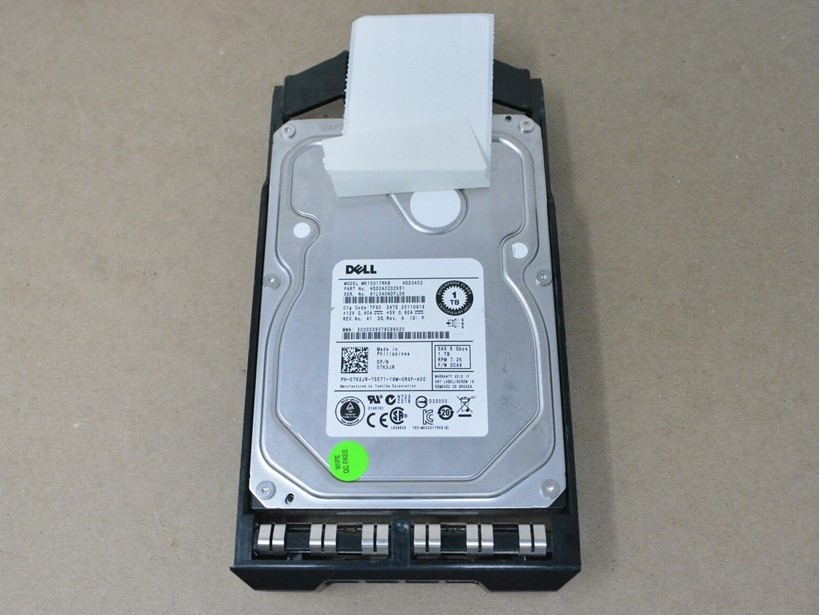 Dell Toshiba MK1001TRKB HDD3A02DZK51 Hard Drive 1TB 3.5" SAS