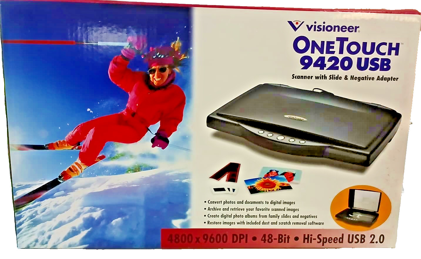 Visioneer OneTouch 9420 Flatbed Scanner