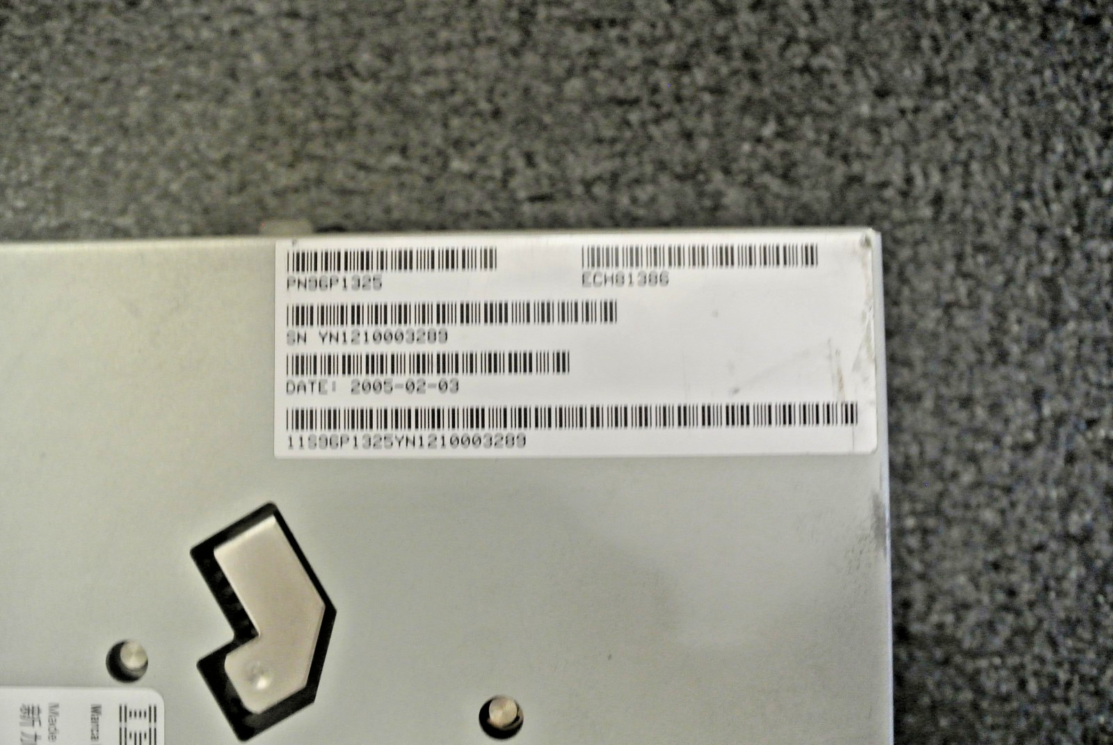 IBM 96P1325 LTO3 FH FIBER TAPE DRIVE