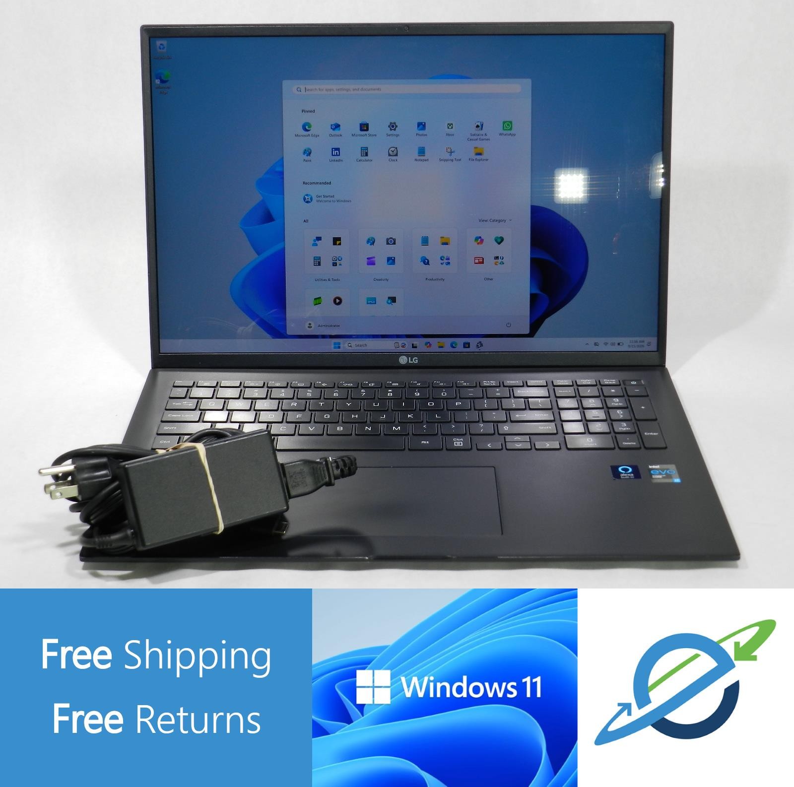 LG GRAM 17Z90P-K.AAB8U1 | 17” WQXGA | i7-1165G7 | 1TB SSD | 16GB | WIN11HOME