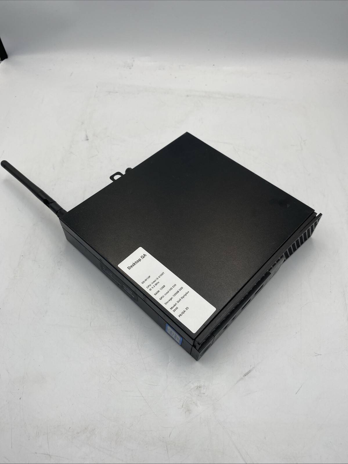 Dell OptiPlex 3040 Micro i3-6100T@3.2GHz 12GB RAM 128GB HDD Win10P