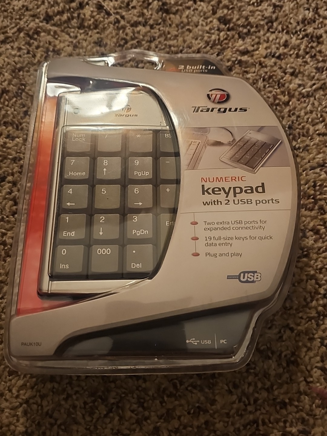 Targus PAUK10C Wired Keyboard