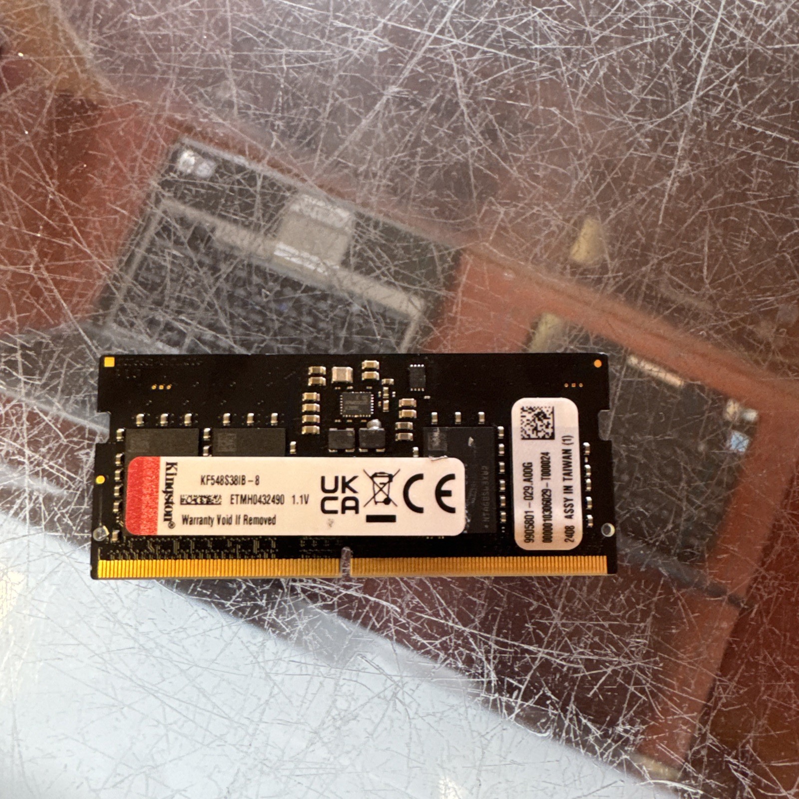 HyperX Impact 16GB (1x16GB) DDR5 Pin KF548S38IB-8
