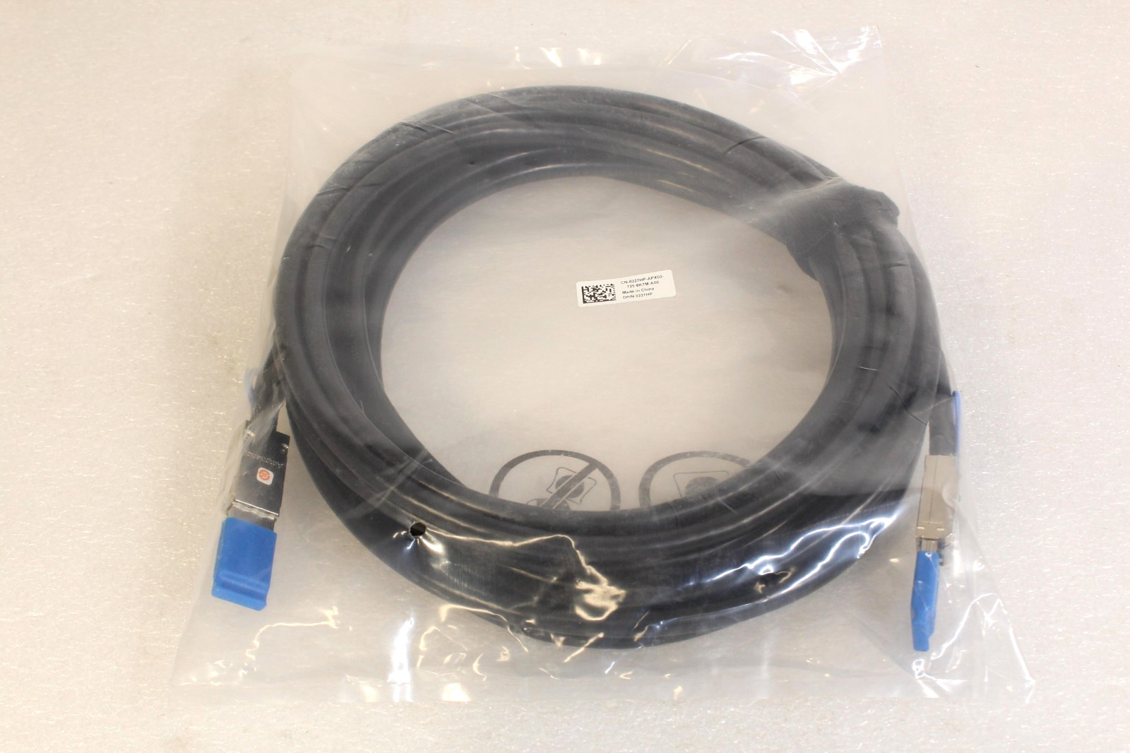 227HP Dell External Mini SAS SFF-8088 to SAS SFF-8088 8M Cable NEW~