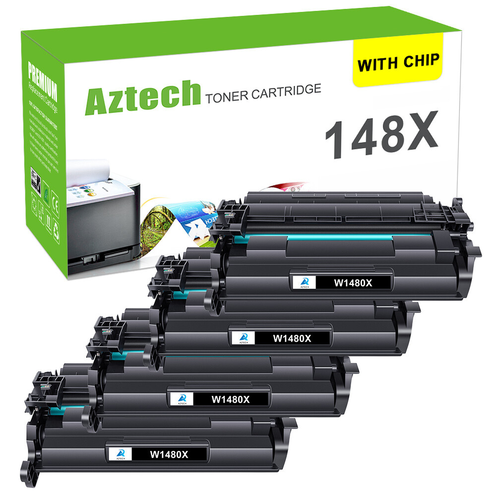 High-Yield Black Toner(WITH CHIP) For HP 148X W1480X 4001n 4001dn 4001dw 4101fdn