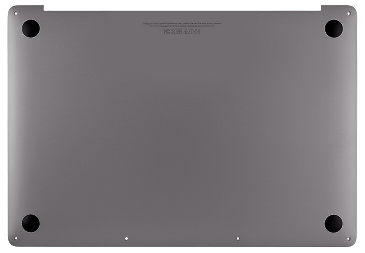 OEM MacBook Pro 15 2018 2019 A1990 Bottom Case Cover - Space Gray Grade B