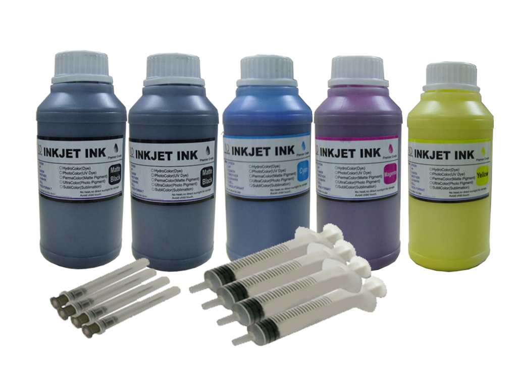 5x250ml ND® Pigment Refill Inks for Canon PGI-9 and PGI-7 PIXMA MX7600 iX7000
