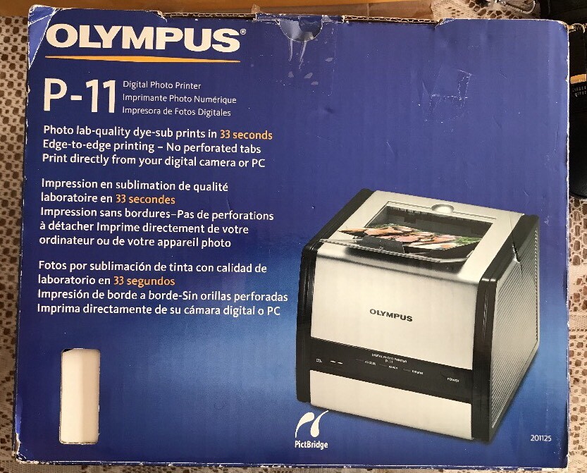 Olympus P-11 Digital Photo Thermal Printer - New in open box