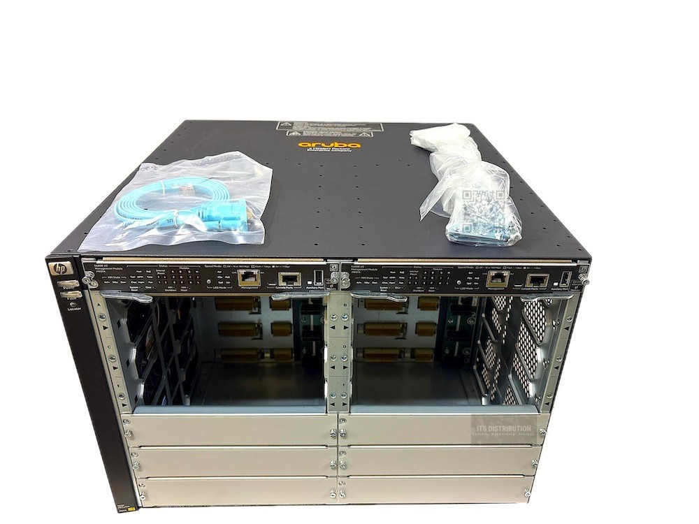 J9851A I HPE Aruba 5412R zl2 Switch Chassis + 2x J9827A Management Modules