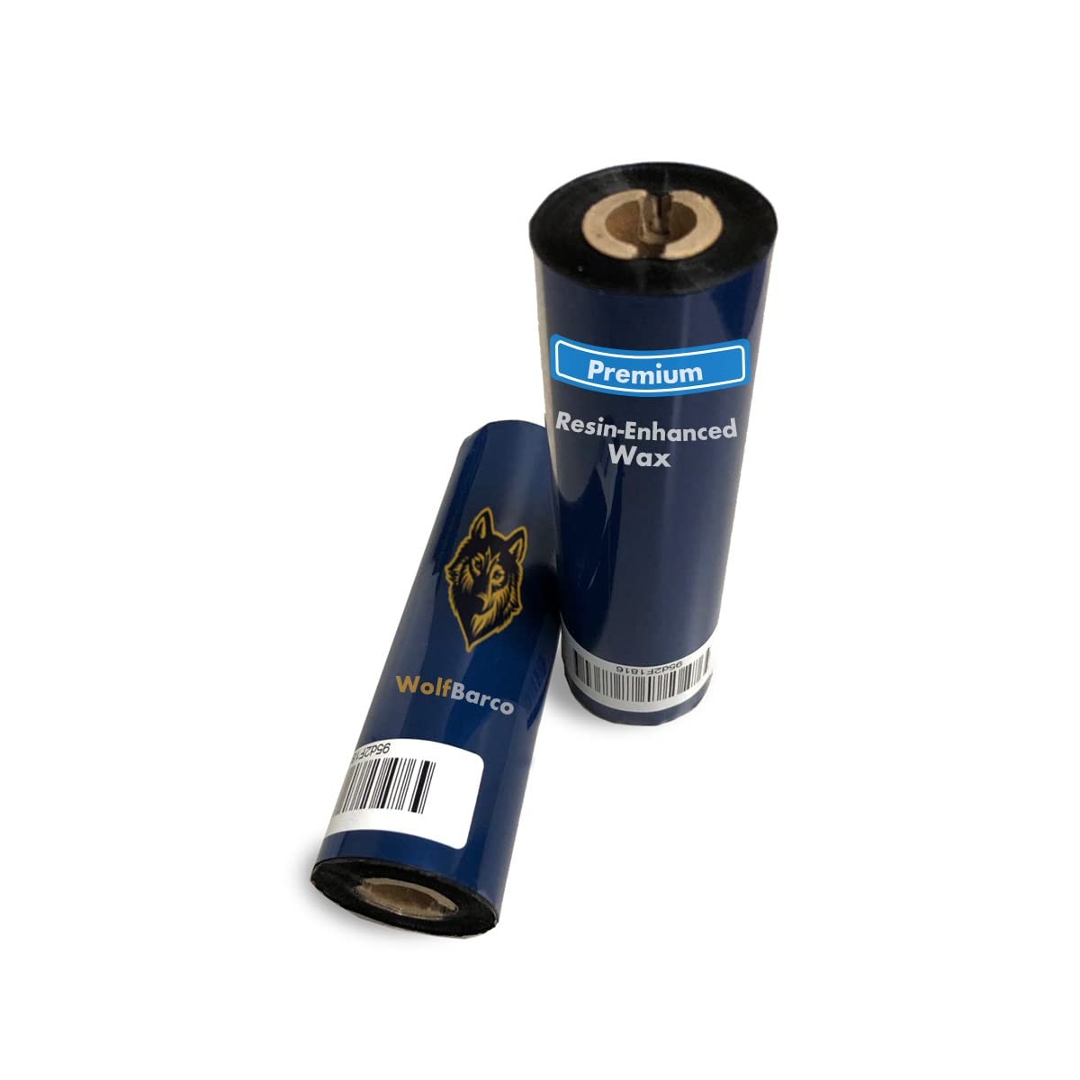 Wolfbarco 72 Rolls 4.33x243 Thermal Transfer Ribbon