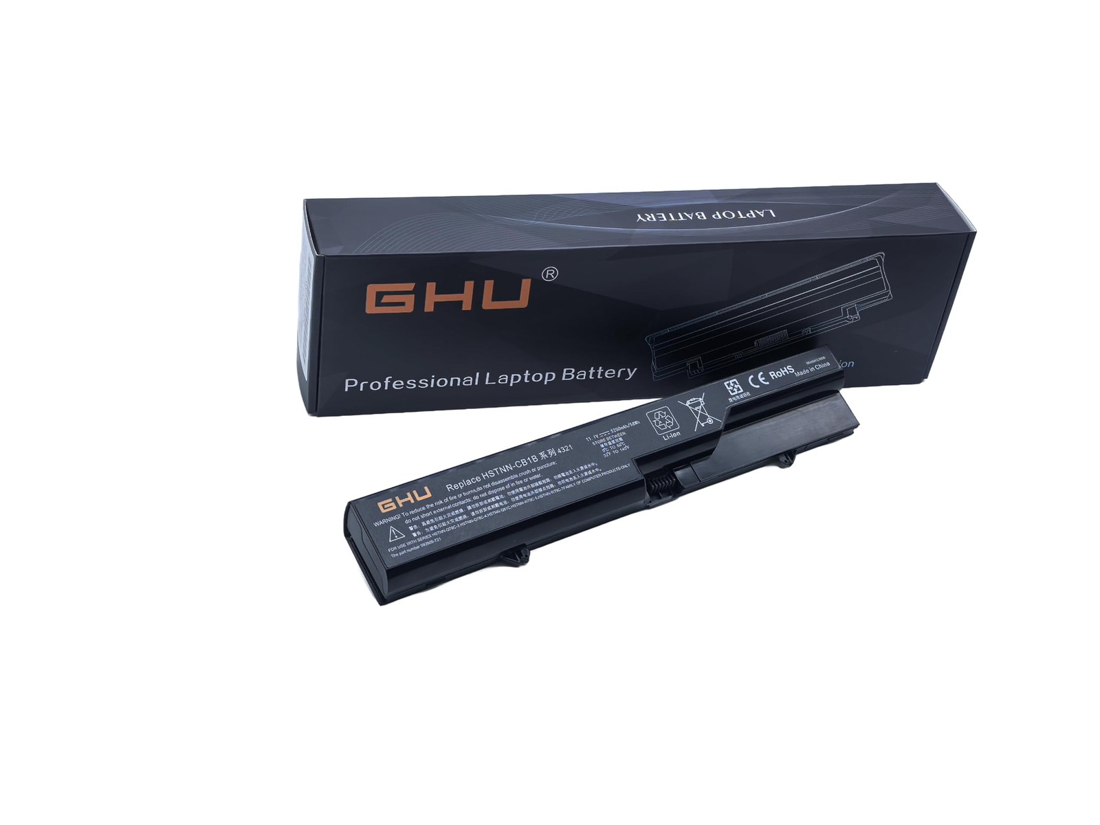 Ghu Battery 58 Wh Replacement 593572-001 Hstnn-Db1A Hstnn-Cb1A Ph06 593573-001