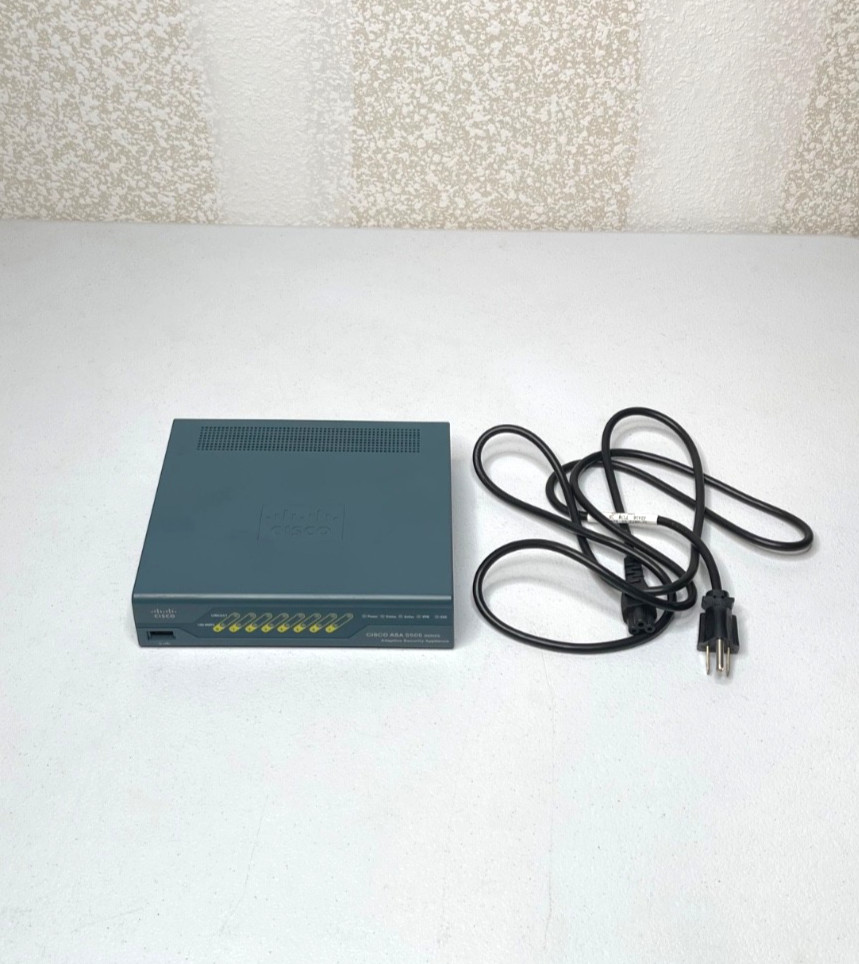 Cisco ASA5505 ASA5505-BUN-K9 Security Firewall (WITHOUT POWER ADAPTER)