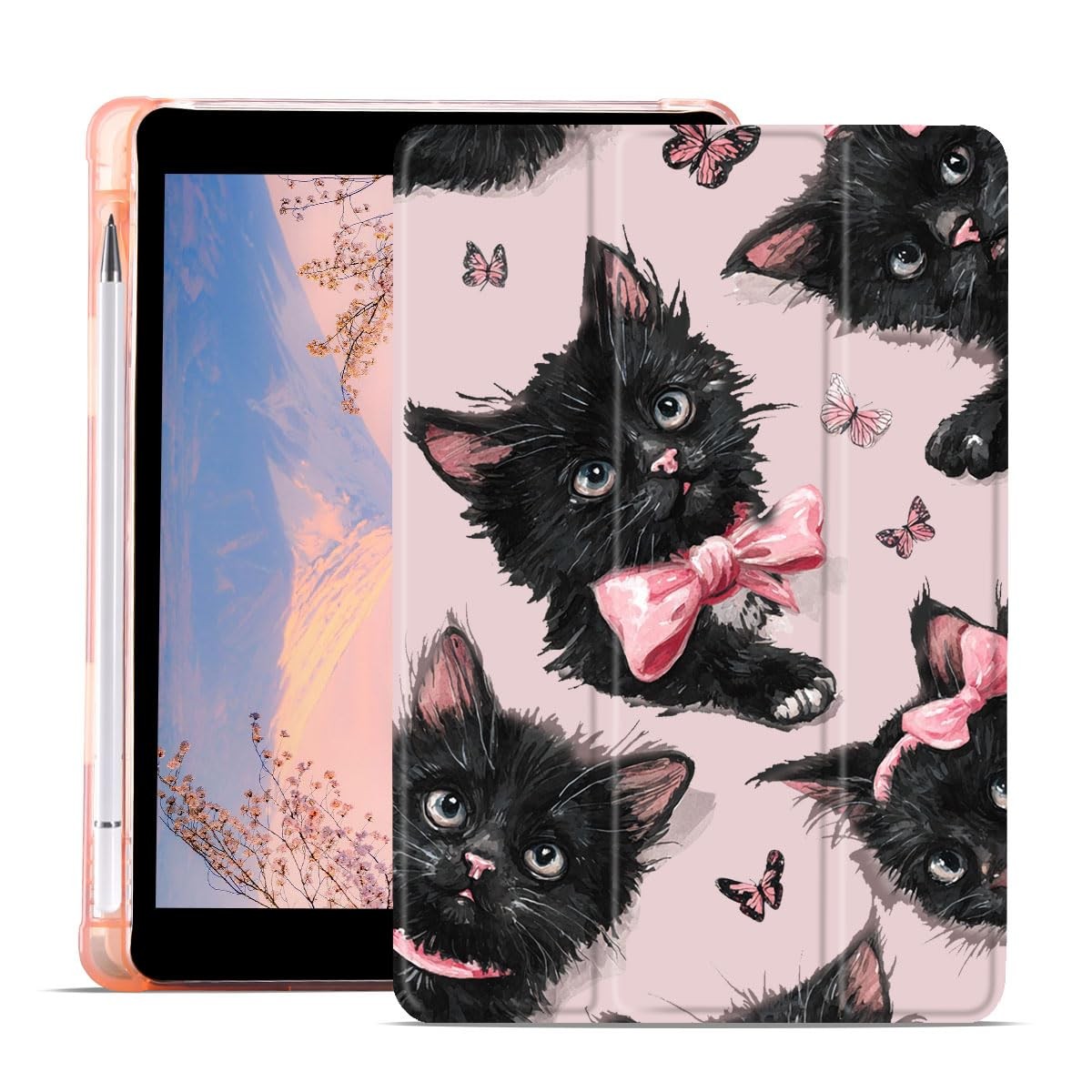 AdorableWhimsy Cute Animal Case for iPad A16 11th Generation 2025 11"