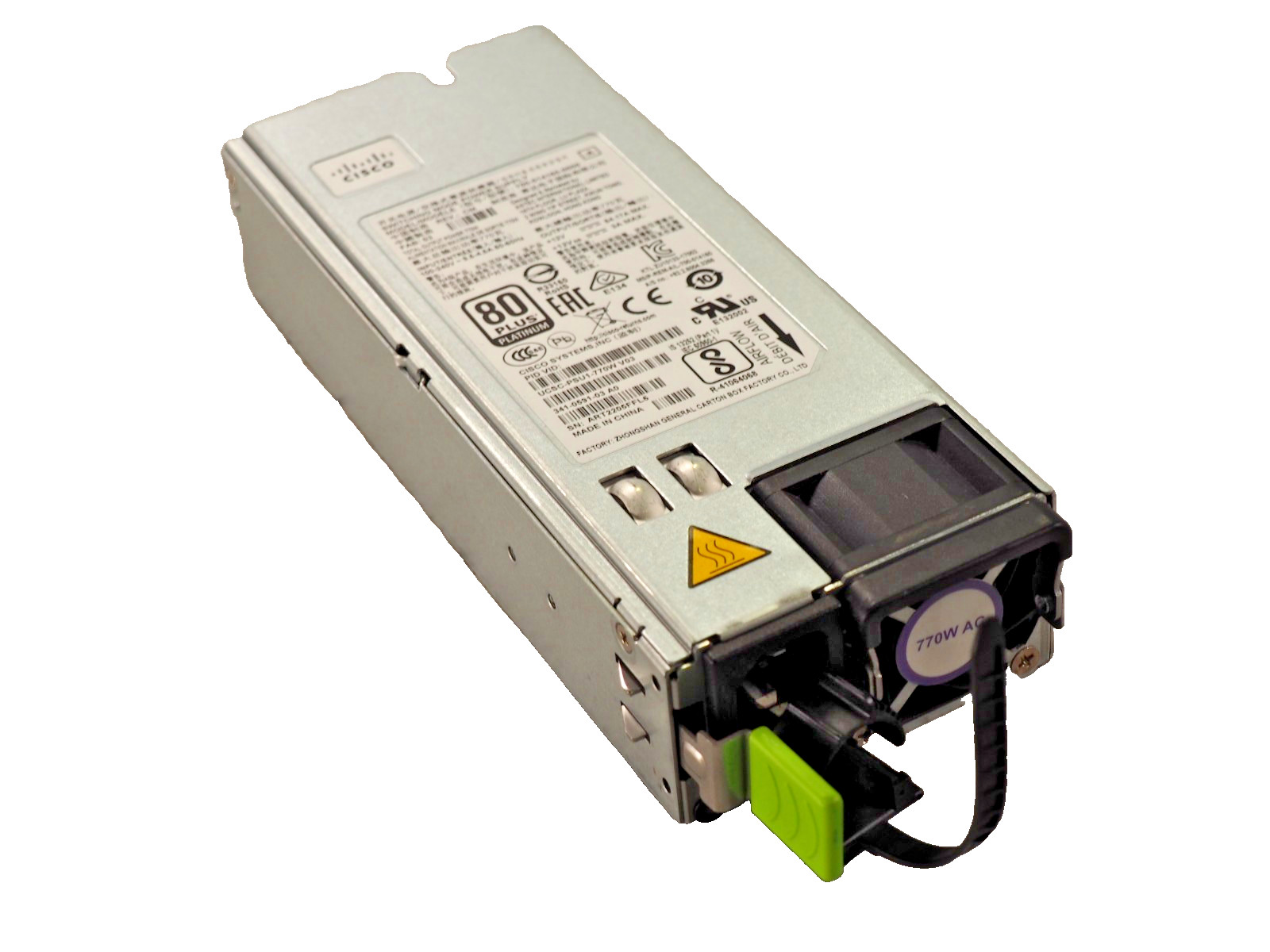 Cisco 770W AC Hot Plug Power Supply 341-0591-03 UCSC-PSU1-770W V03