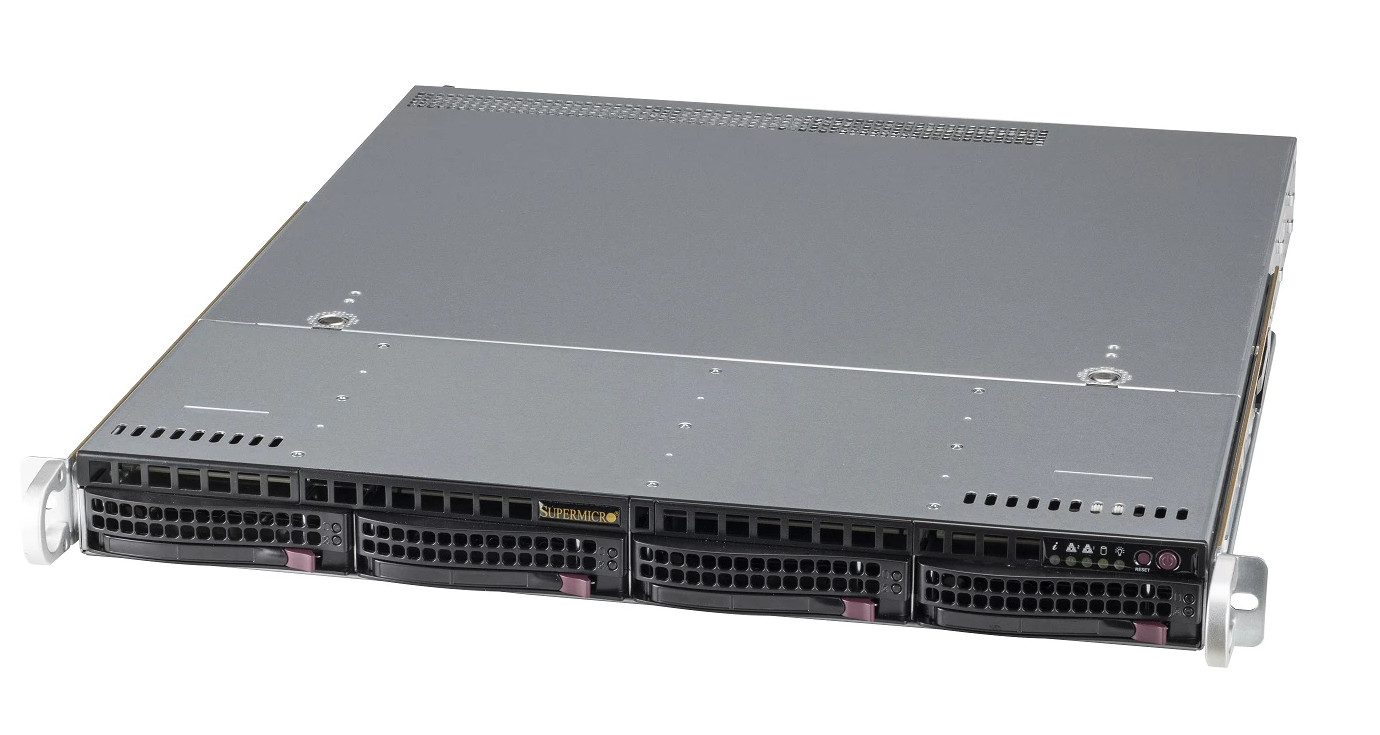 SuperMicro CSE-813MF2TQC-505CB 1U Chassis w/ 500W PWS
