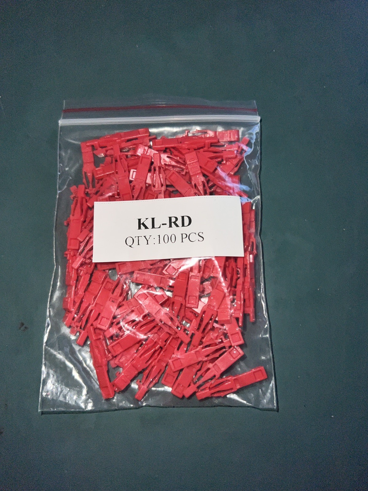 Black Box Locking Pin Red 100-Pack - KL-RD