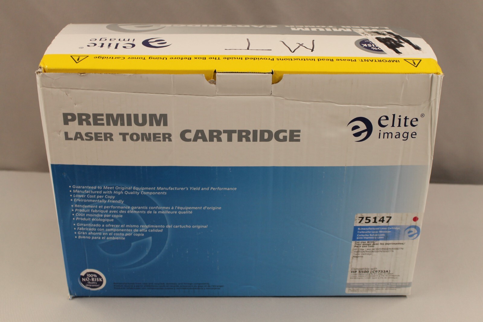 Elite Image 75147 Premium Laser Toner Cartridge MAGENTA