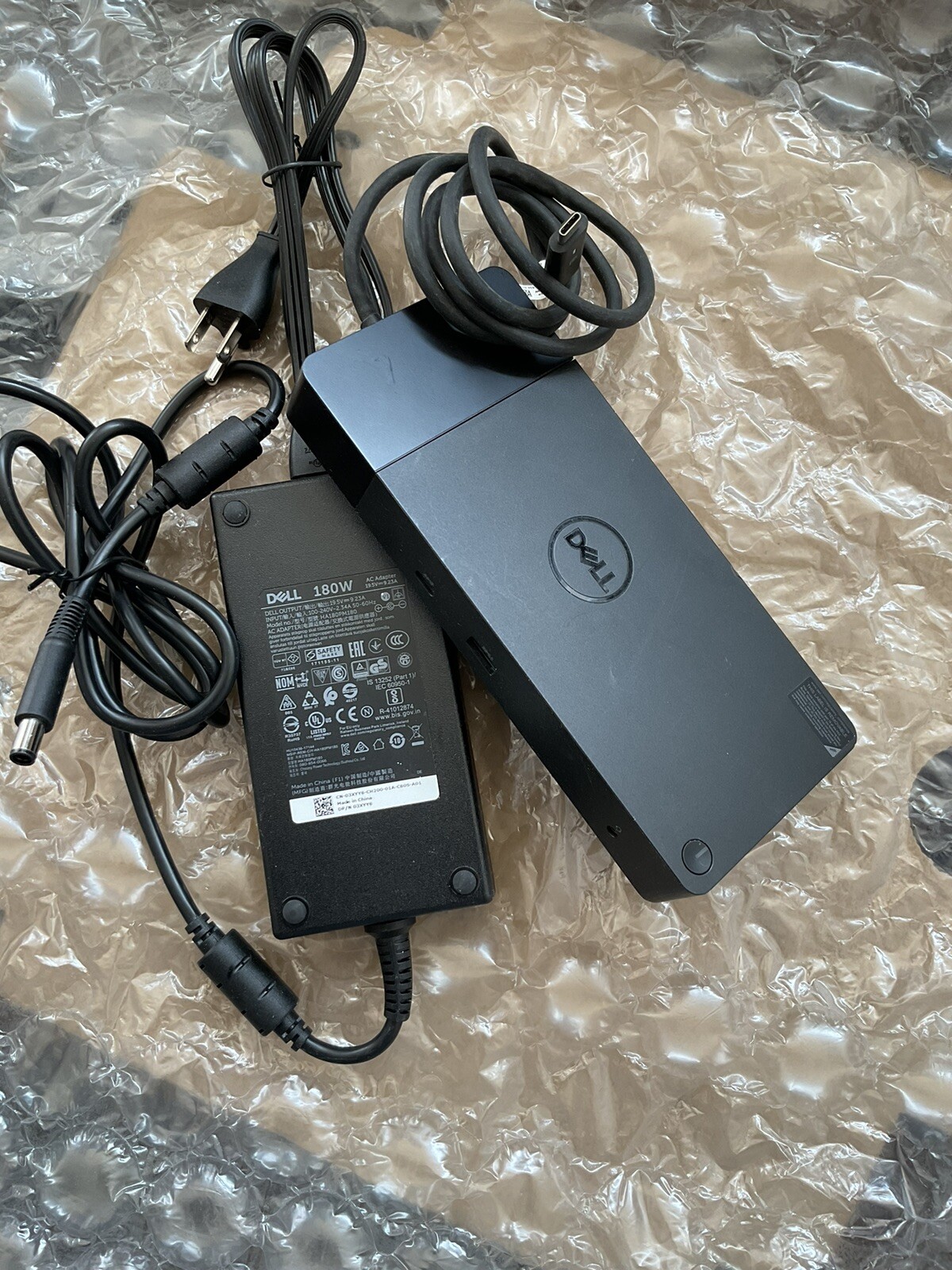Dell K20A001 Docking Station K20A +180W /240W AC