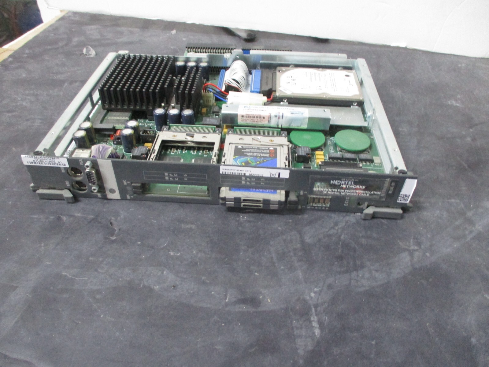 Nortel NTRH30AA Callpilot Base 201I  System Core Card NTUB01CAE5