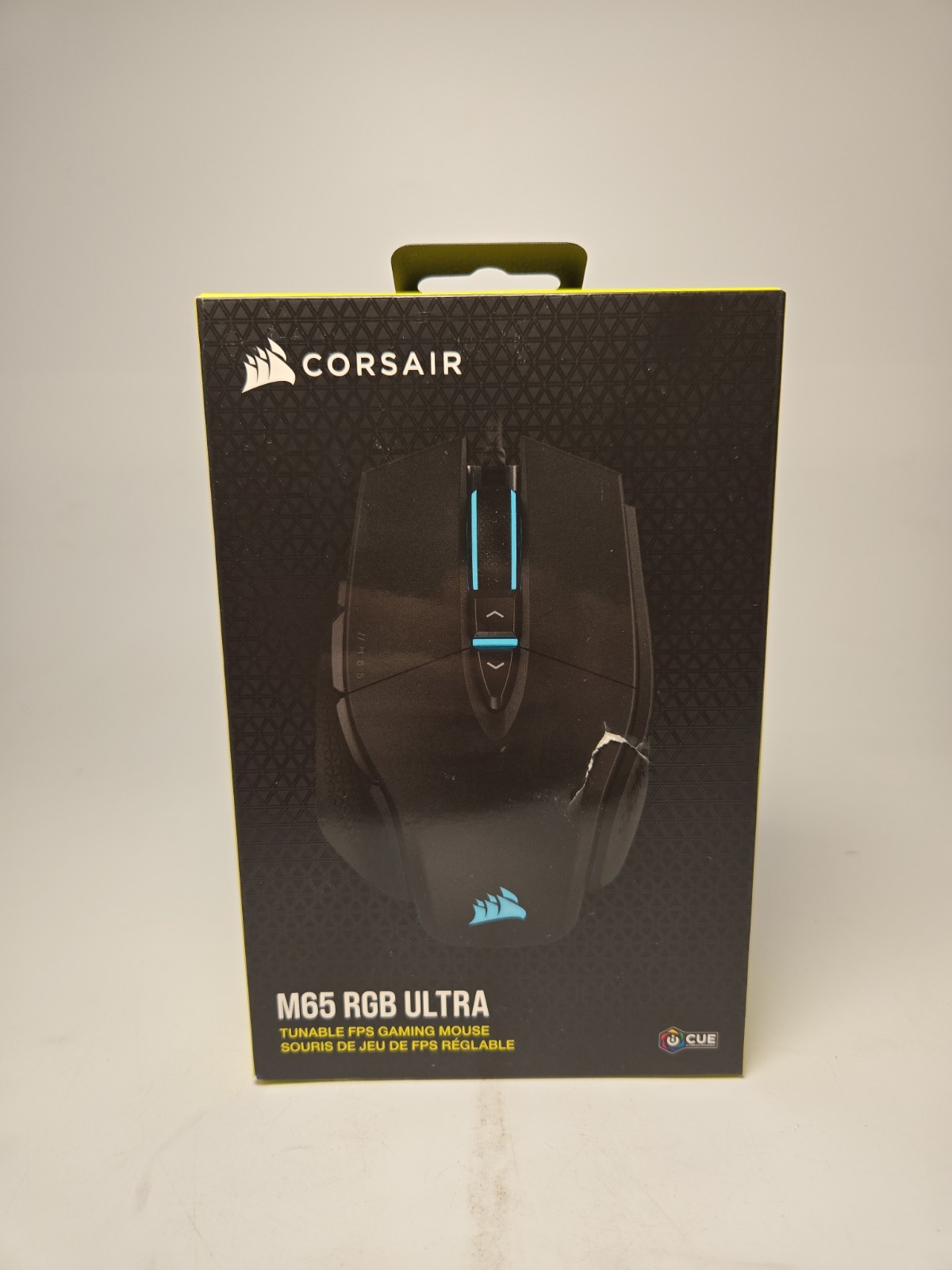 Corsair M65 RGB Ultra Wired Adjustable Weight FPS PC Gaming Mouse Black