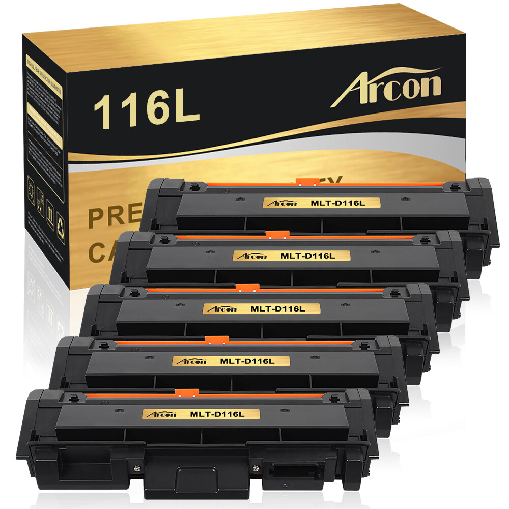 5x MLT-D116L Toner Compatible For Samsung 116L Xpress M2625D M2825DW M2825FD lot