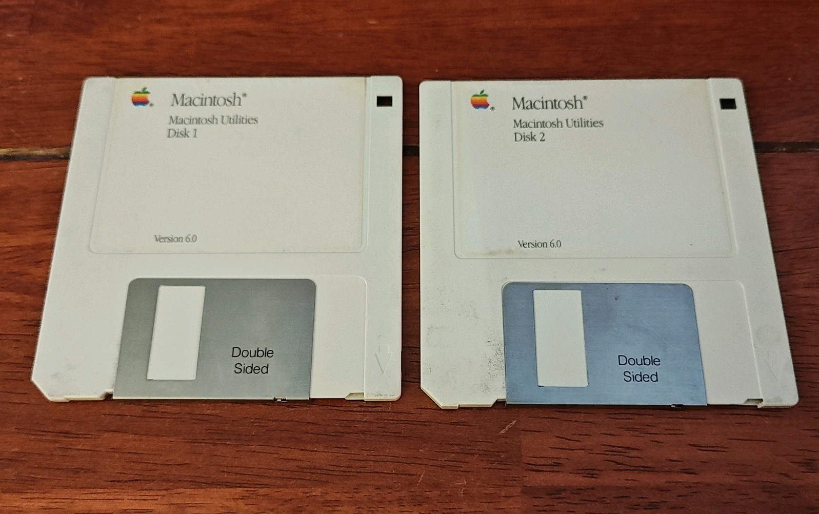 VTG Apple Macintosh Utilities Ver. 6.0 Software Floppy Disks 1.44MB UNTESTED