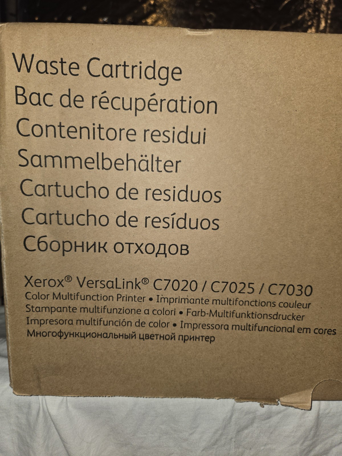 Xerox Waste Cartridge. 115R00128 For Xerox VersaLink C7020, C7025, C7030