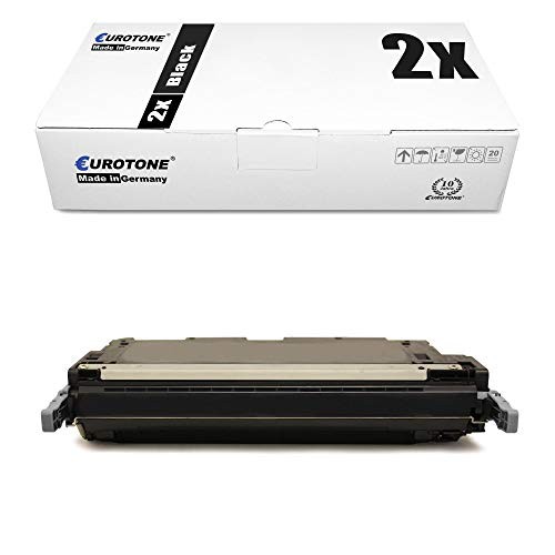 Eurotone 2x Toner Cartridge Compatible for HP Q5950A Black