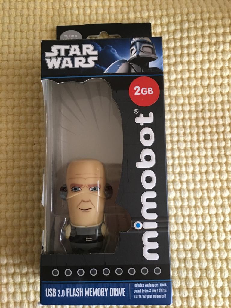Mimobot 2GB USB FLash Drive Star Wars Lobot Ltd 87/1000 Edition  NIP NEW