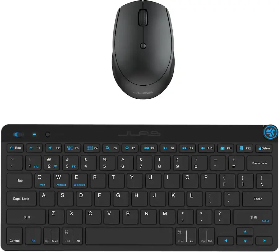 JLab - GO Bundle - GO Mouse and Keyboard Set - Black (KMGOBUNDLE4)