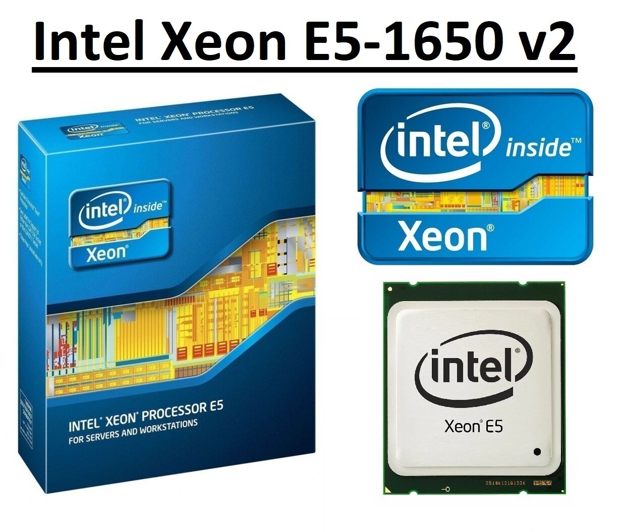 Intel Xeon E5-1650 v2 SR1AQ 3.5 - 3.9GHz, 12MB, 6 Core, Socket LGA2011, 130W CPU