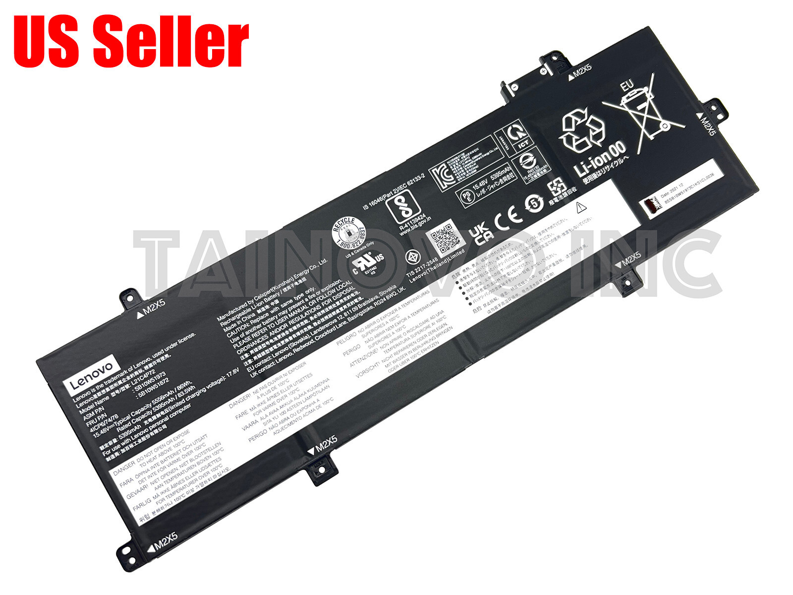 Genuine L21C4P72 Battery for Lenovo ThinkPad P16s T16 Gen 1  2 L21M4P74 L21D4P73
