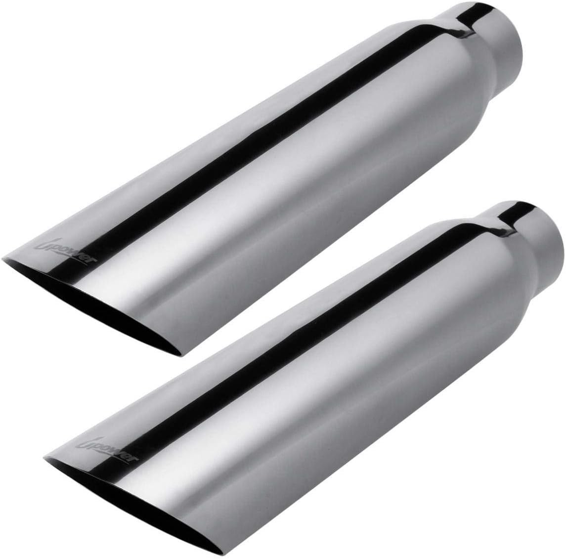 Exhaust Tip 2.5" Inlet X 3.5" Outlet X 18" Overall Length Universal Trucks Car S