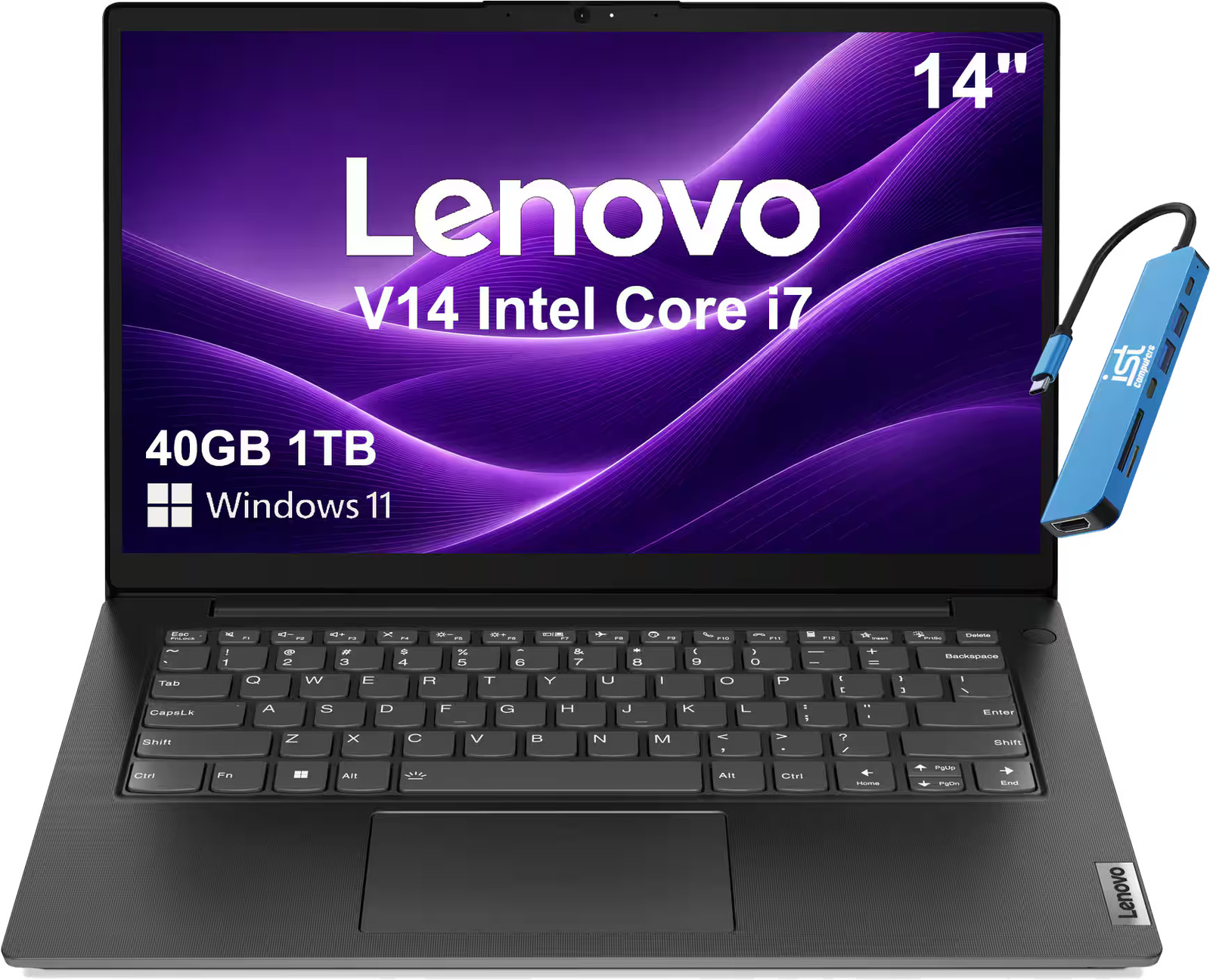 Lenovo - Upgraded - V14 Gen 4 14 in FHD Business - Intel 10-Core i7-13620H