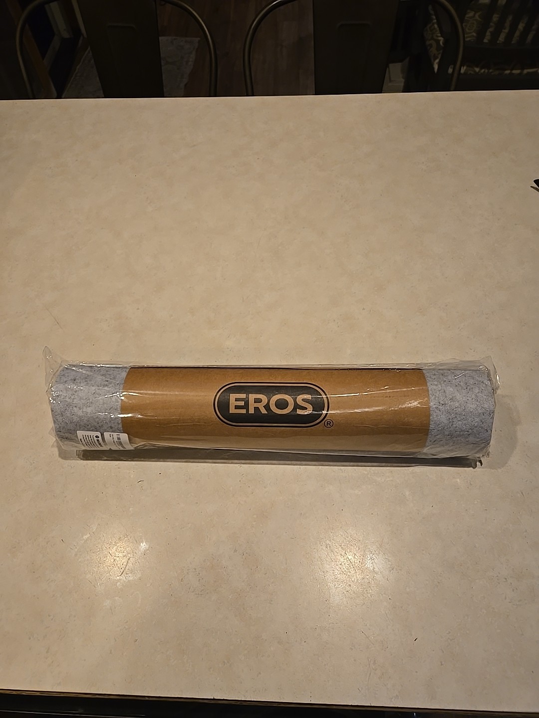 EROS Office Products Non-Slip Felt Desk Mat Light Gray Extra Large XL