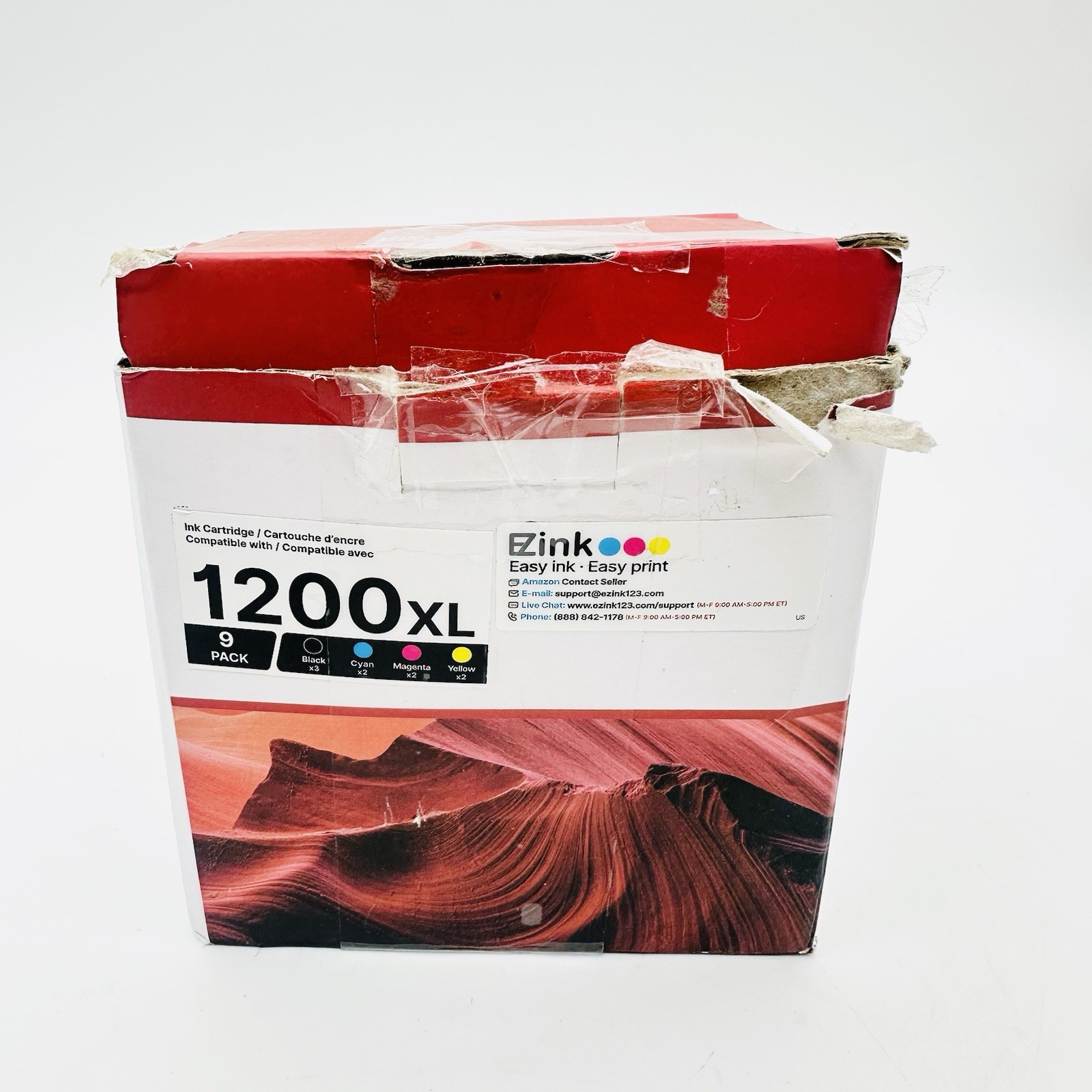 (8-Pack) 1200XL Ink Cartridges EZInk Easy Print for MAXIFY MB2720 MB2120 MB2320