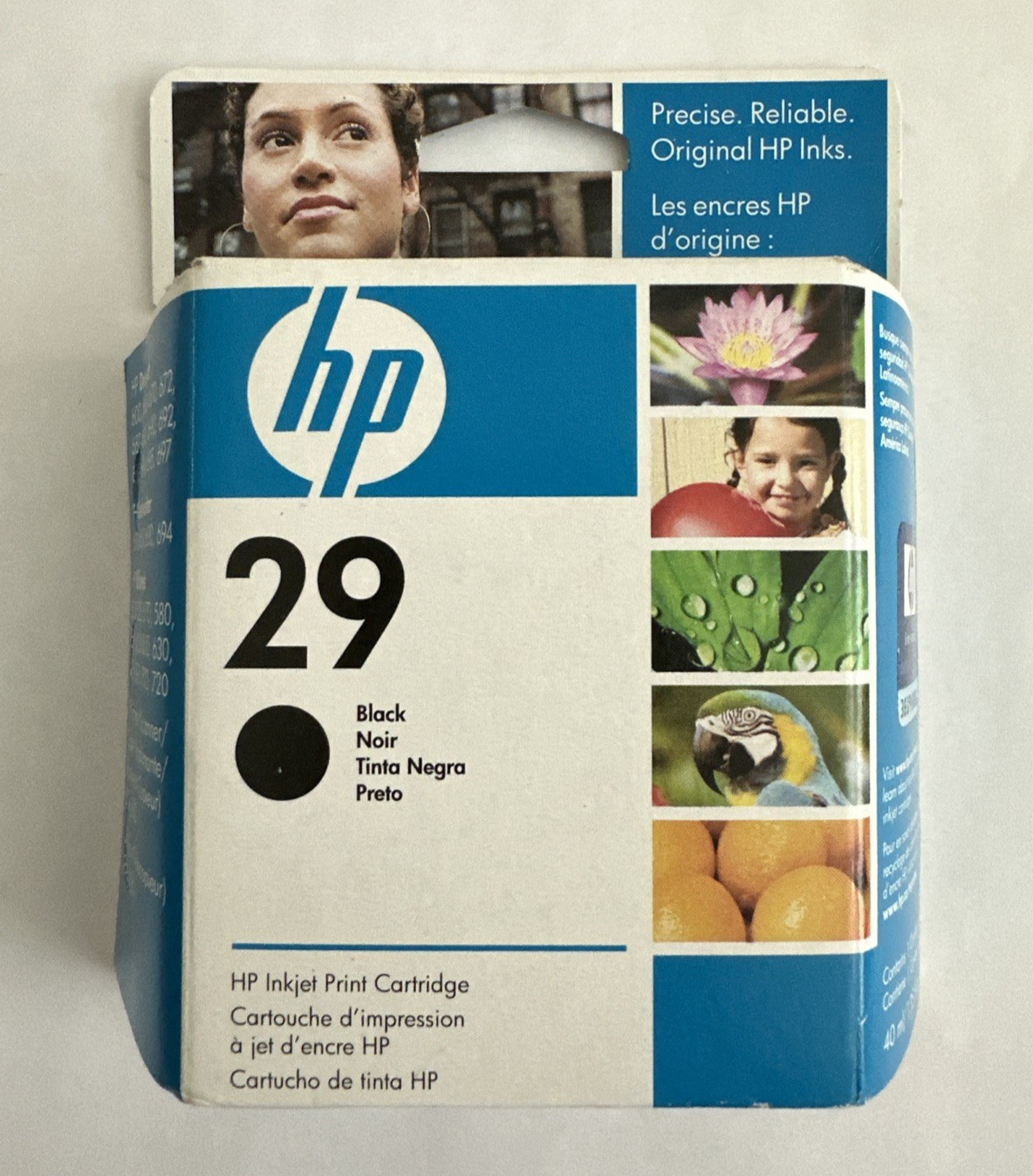 Genuine HP 29 Black Ink Cartridge 51629A Brand New Sealed - Expired 09/2010