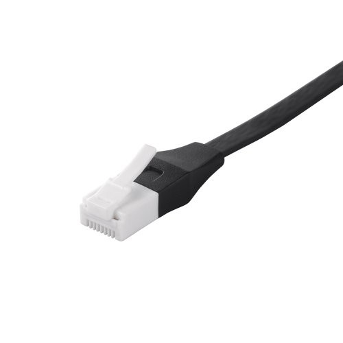 Buffalo BUFFALO LAN Cable with Unbreakable Connector UTP Cat6a Straight Flat